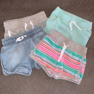 Bundle of Four 3T Girls’ Shorts